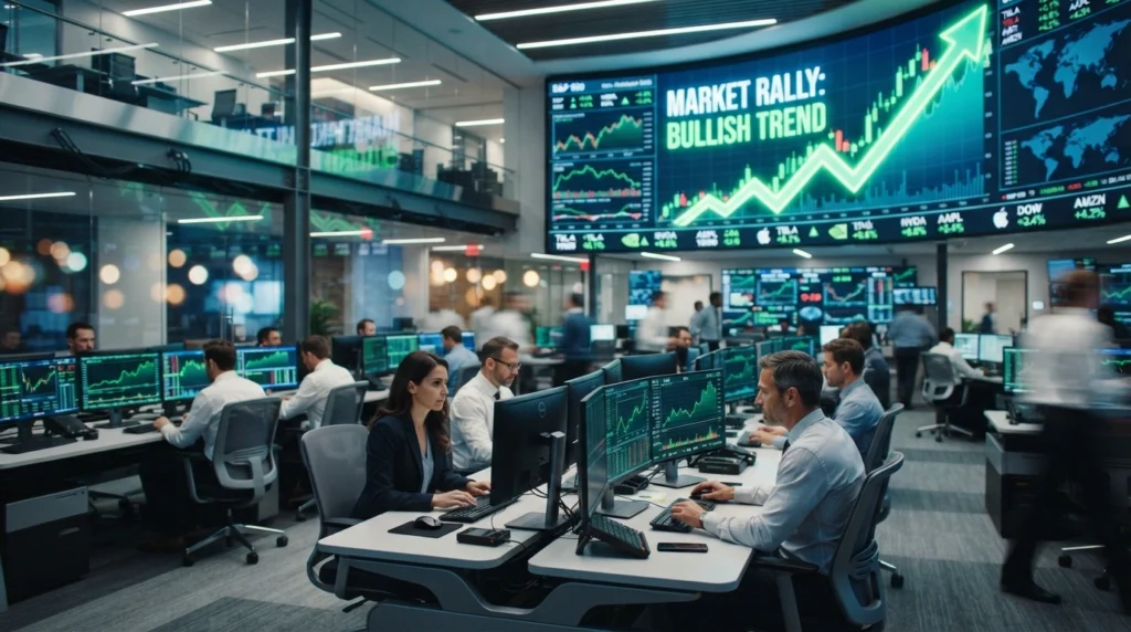 Markets Rally as Investors Weigh New Economic Data